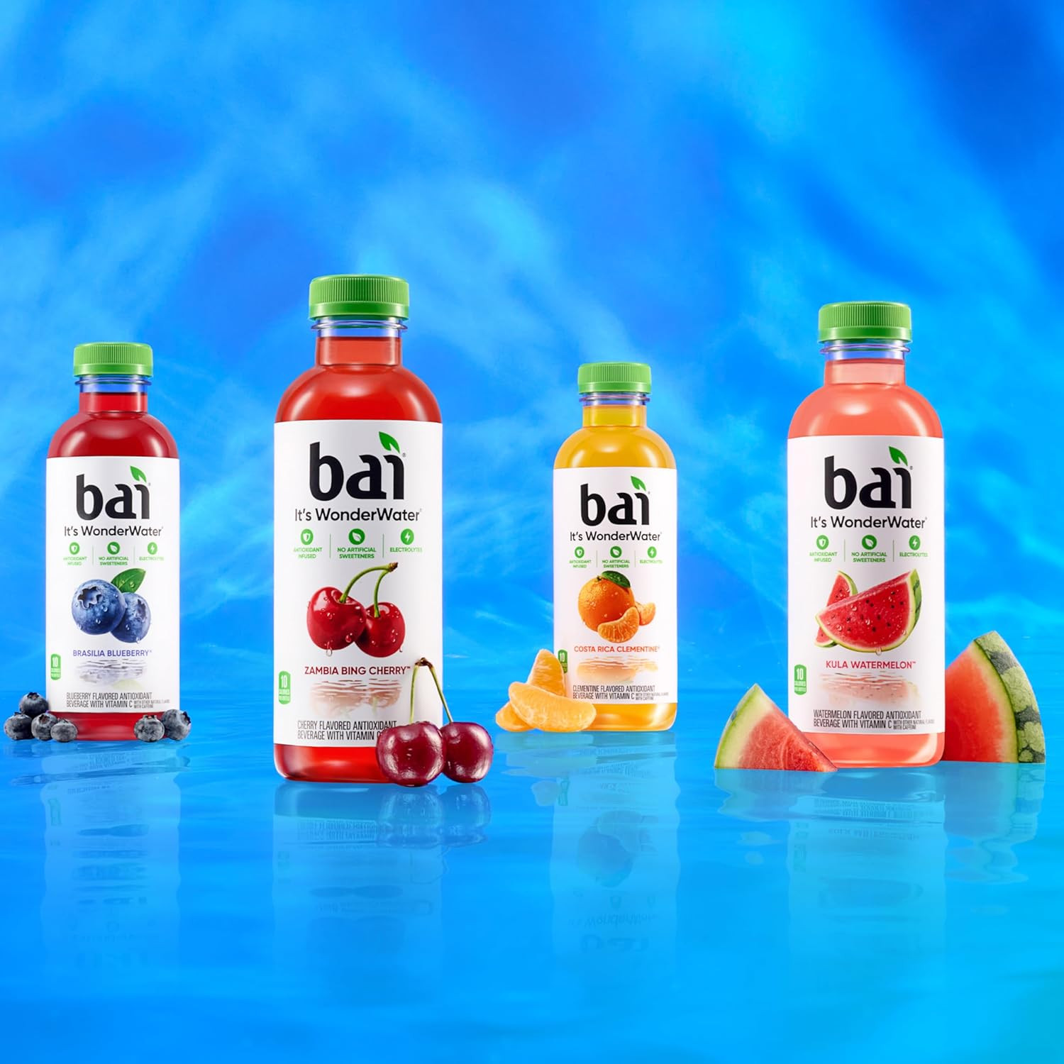 Bai Antioxidant Infused Water Beverage, Costa Rica Clementine, with Vitamin C an