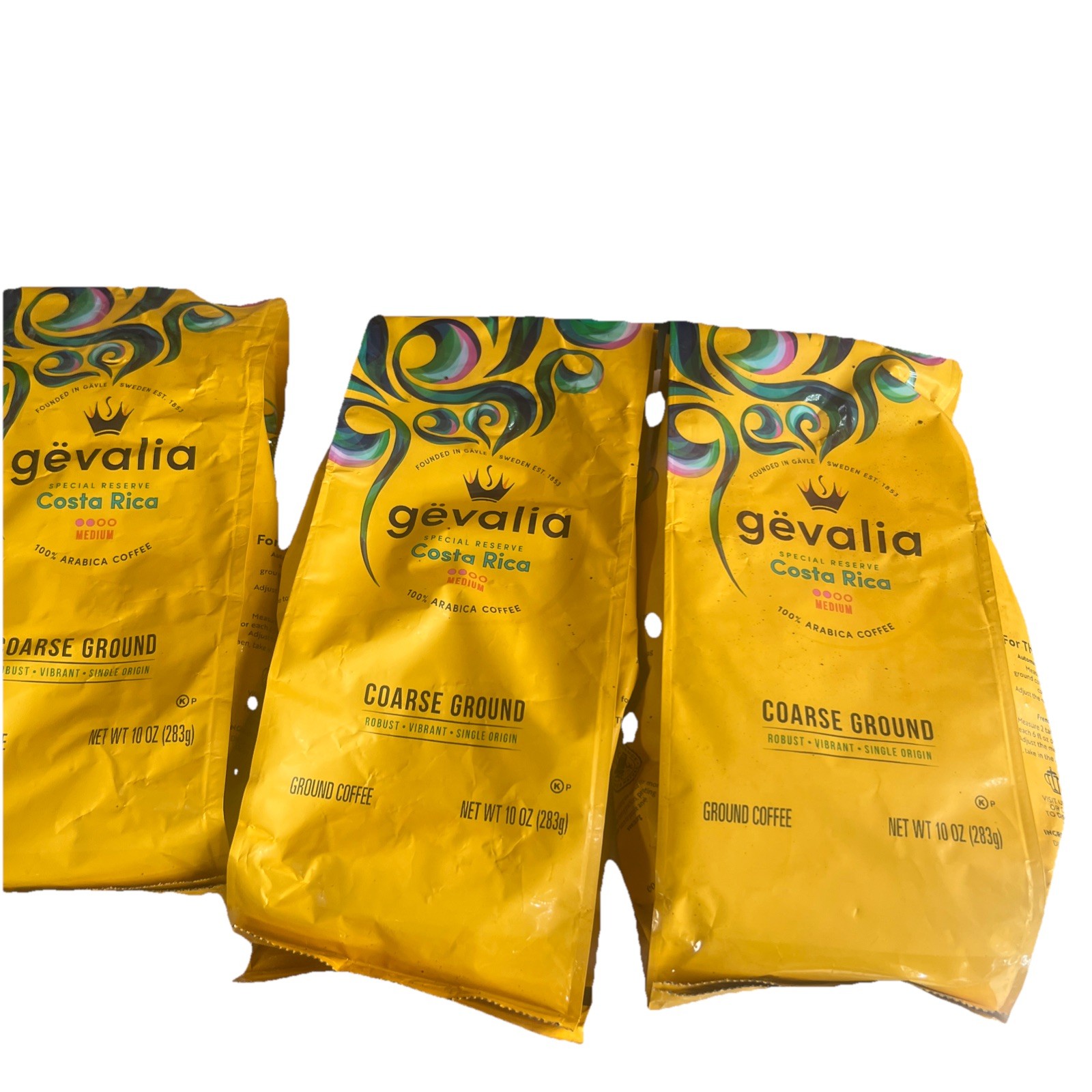 Gevalia Special Reserve Costa Rica Coarse Ground Coffee Medium Roast 10 oz Bag