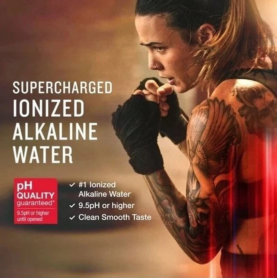 Alkaline Water 1L, Ionized Bottled Water, Pure Hydration Water, 6 Pack Water