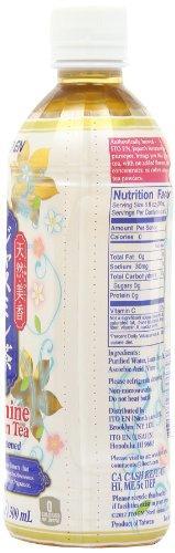 Ito En Jasmine Green Tea Unsweetened 16.9 Fluid Ounce (Pack of 12), 0 Calories