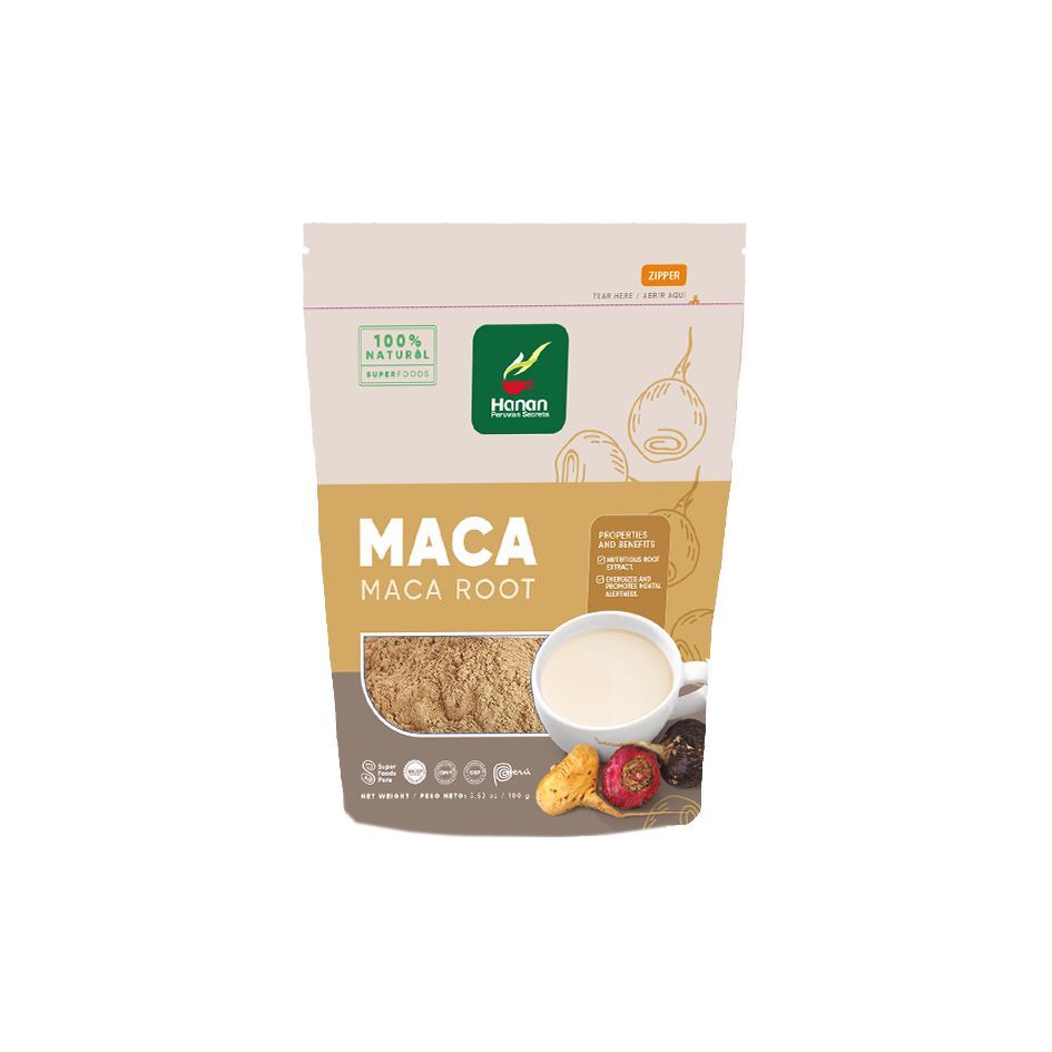 Maca Peru FitLight Superfood Powder Tri-Color Black Red Yellow 3.5oz/100g
