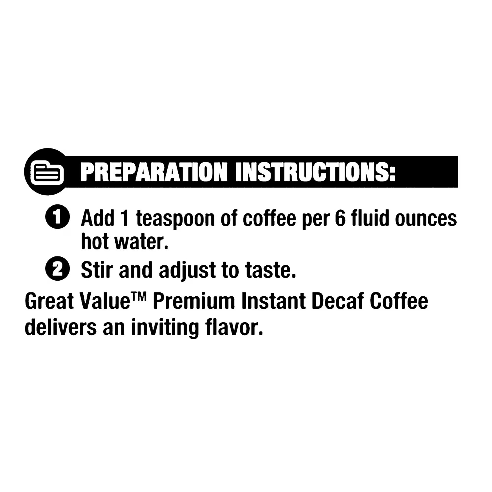 Great Value Medium Dark Roast Decal Colombian Instant Coffee, 7 oz…