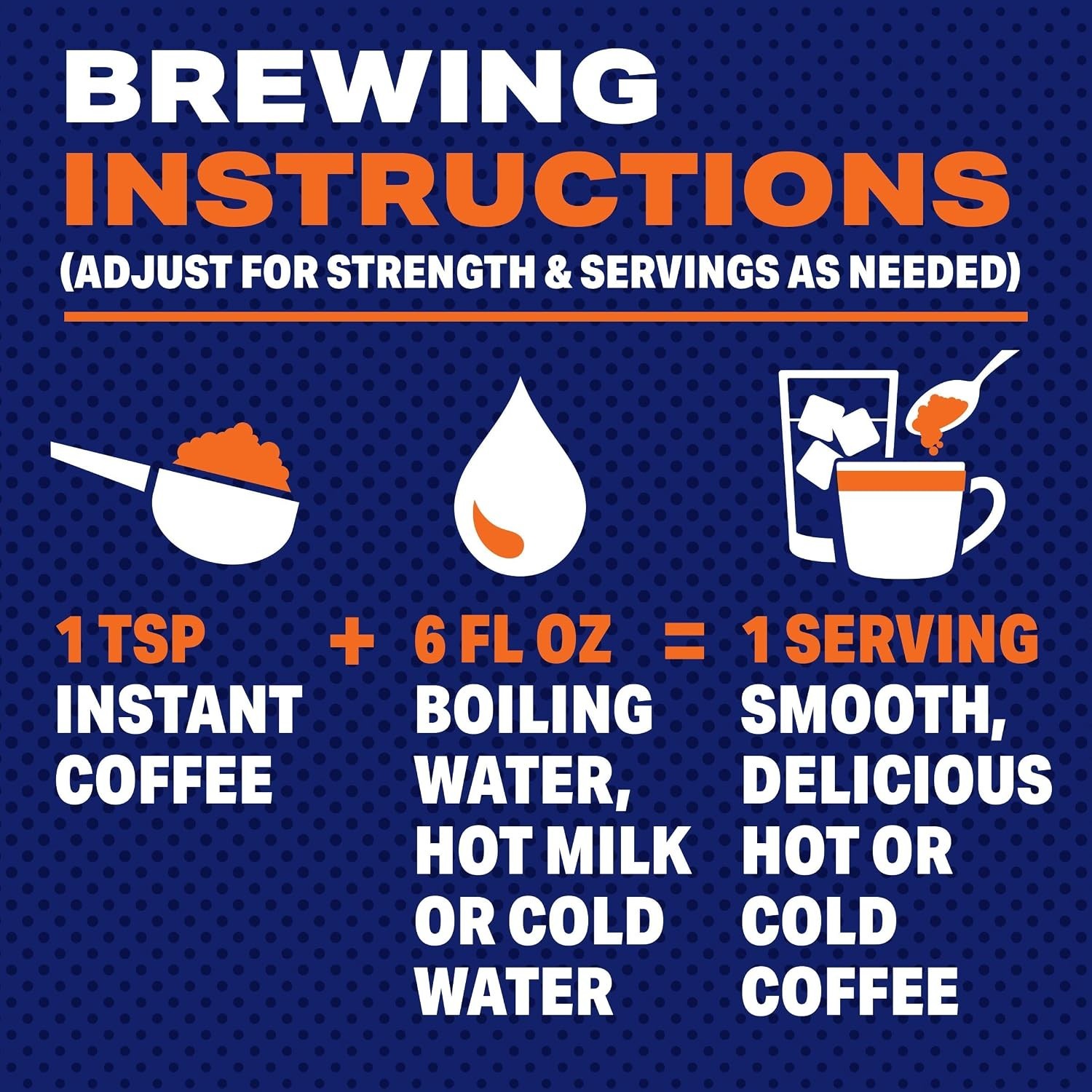 Instant Coffee, Roast, 8 oz Jar – Effortless Flavor Anytime, Anywhere