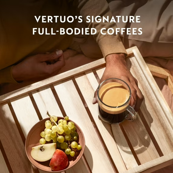 Nespresso Capsules Vertuo, Melozio, Medium Roast Coffee, 30-Count Coffee Pods