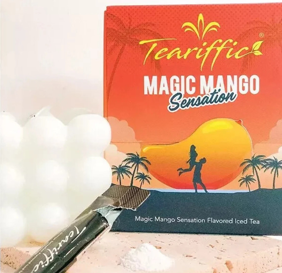 Teariffic Magic Mango Sensation Sexual Men Herb Energy Coffee 1 Box (12 Sachets)