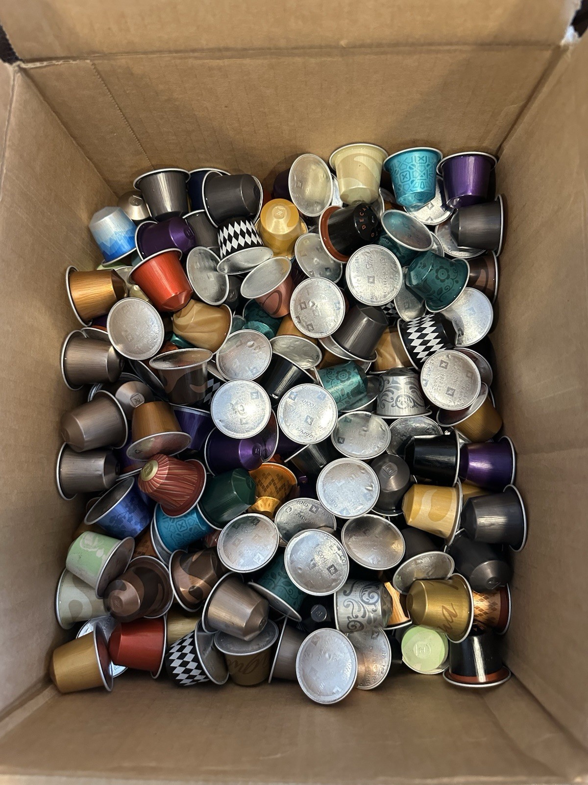 Nespresso Original 100 Capsule Variety Pack Medium Dark Roast Espresso Mix