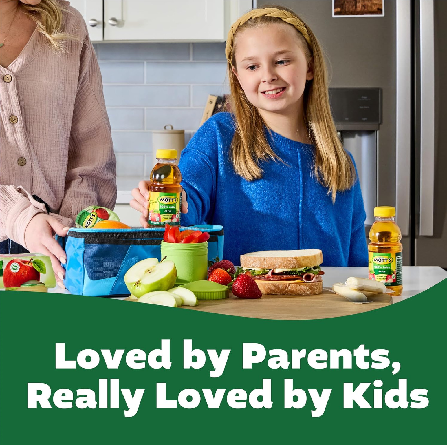 Mott’s 100% Original Apple Juice, 8 Fl Oz Bottles, 24 Count (4 Packs Of 6), 2 Se