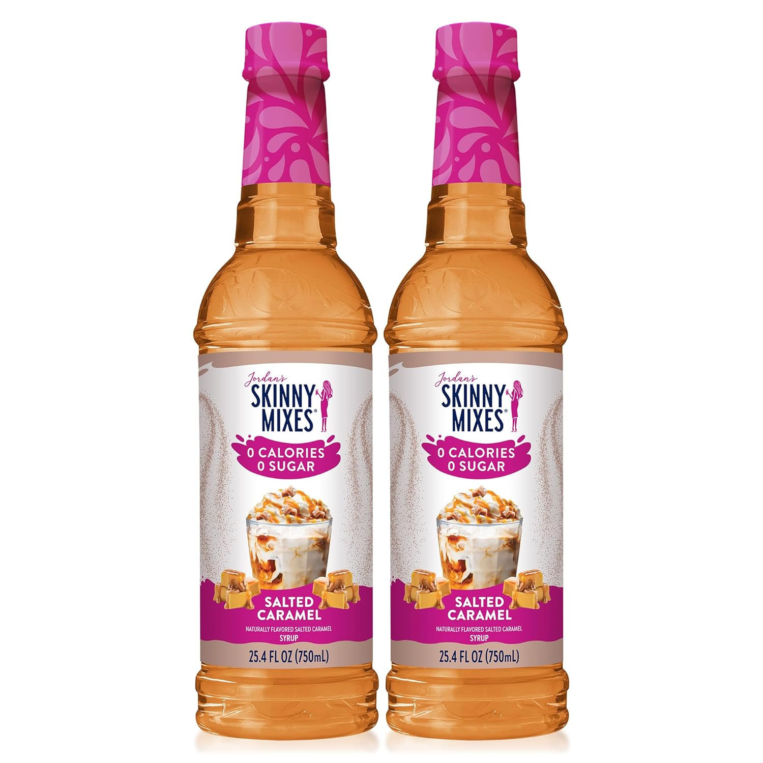 Jordan’S Skinny Mixes Sugar Free Coffee Syrup, Salted Caramel Coffee Flavoring S