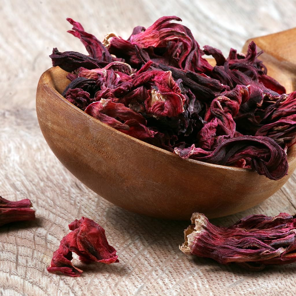 1Lb Dried Hibiscus Flowers Perfect for Tea and Mexican Agua Fresca Flor De Ja..