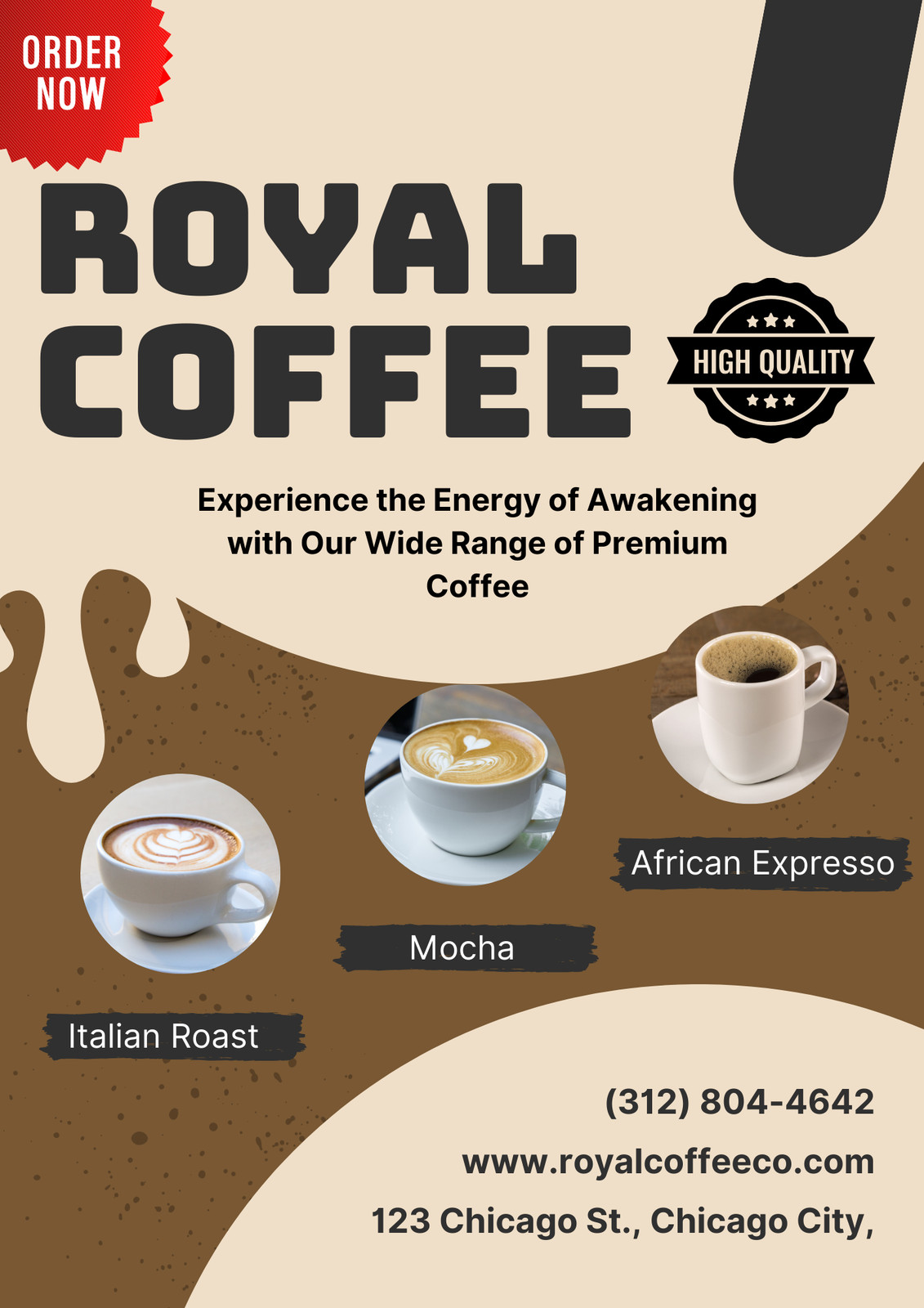 Royal Uganda – Sipi Falls Freshly Roasted Single Origin Coffee, (Uganda – Sipi F