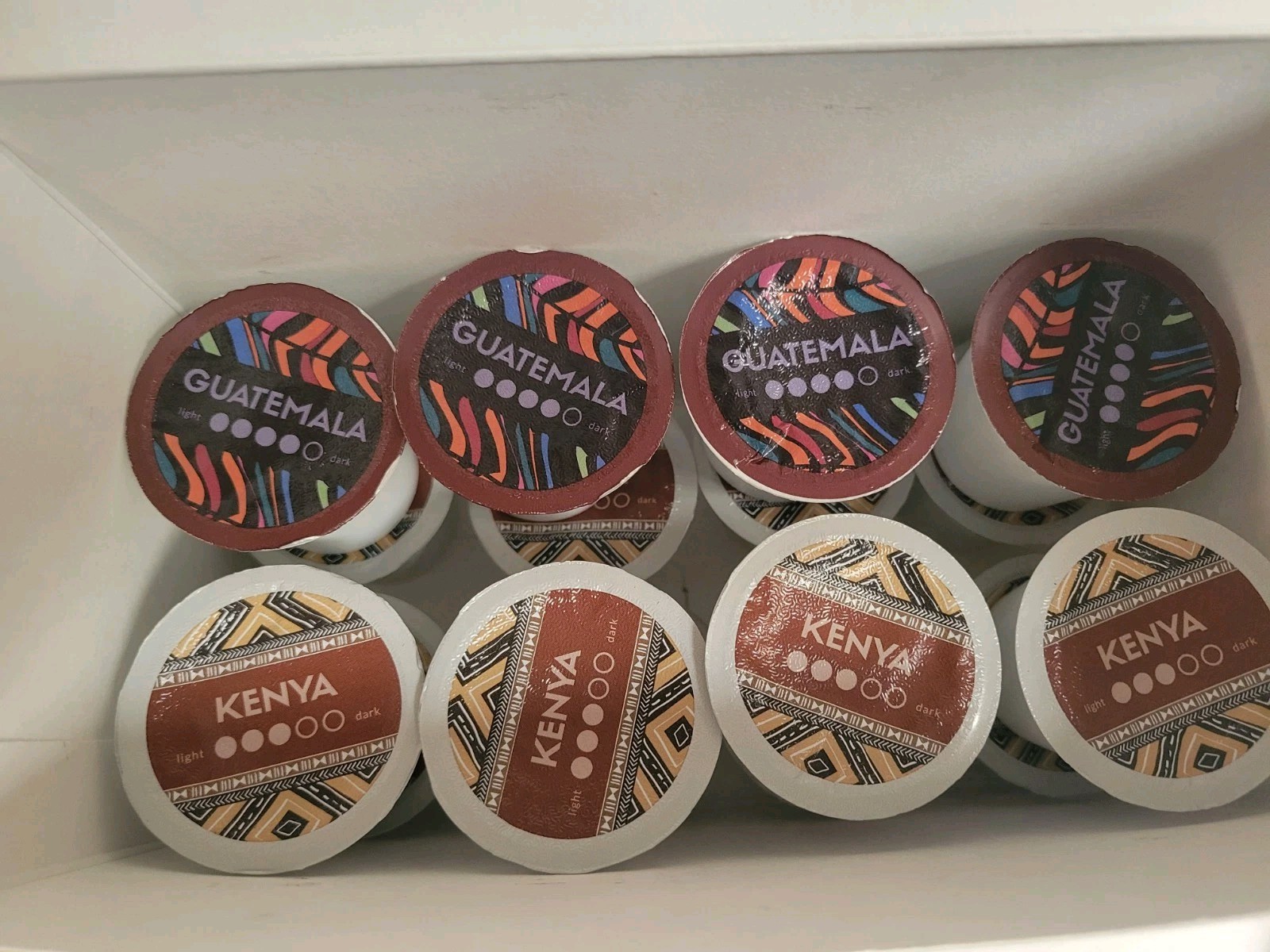 Atlas Coffee Club 25CT *K-Cup Coffee Pods VARIETY ROASTS: GUATEMALA KENYA UGANDA