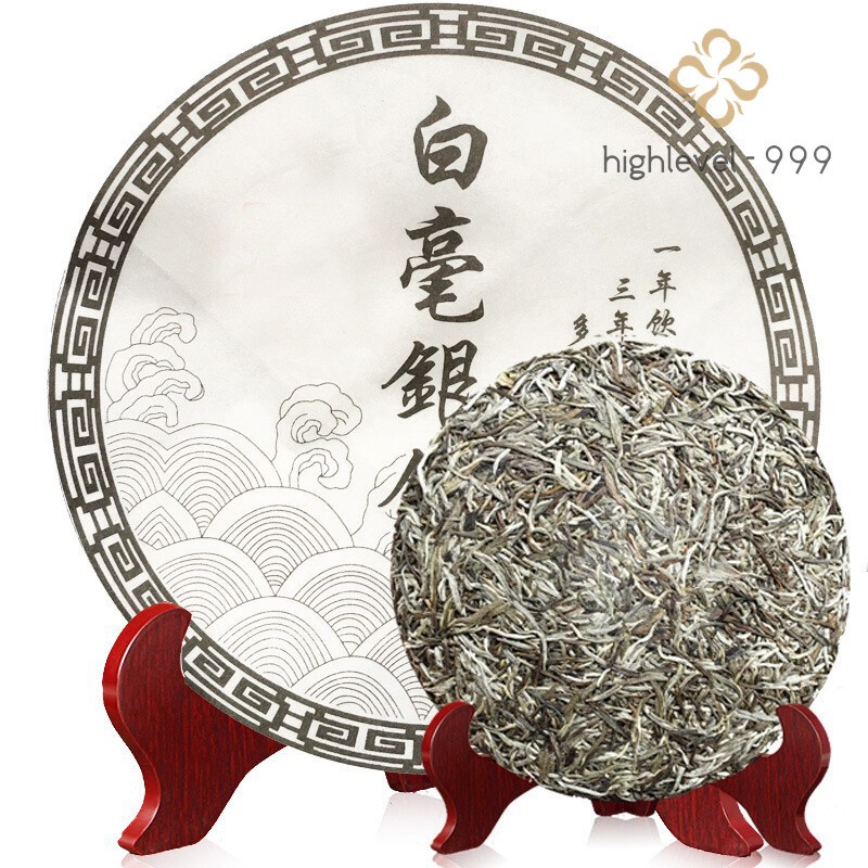 300g Fuding High Mountain Silver Needle Old White Tea Rich Aroma White Tea Cake