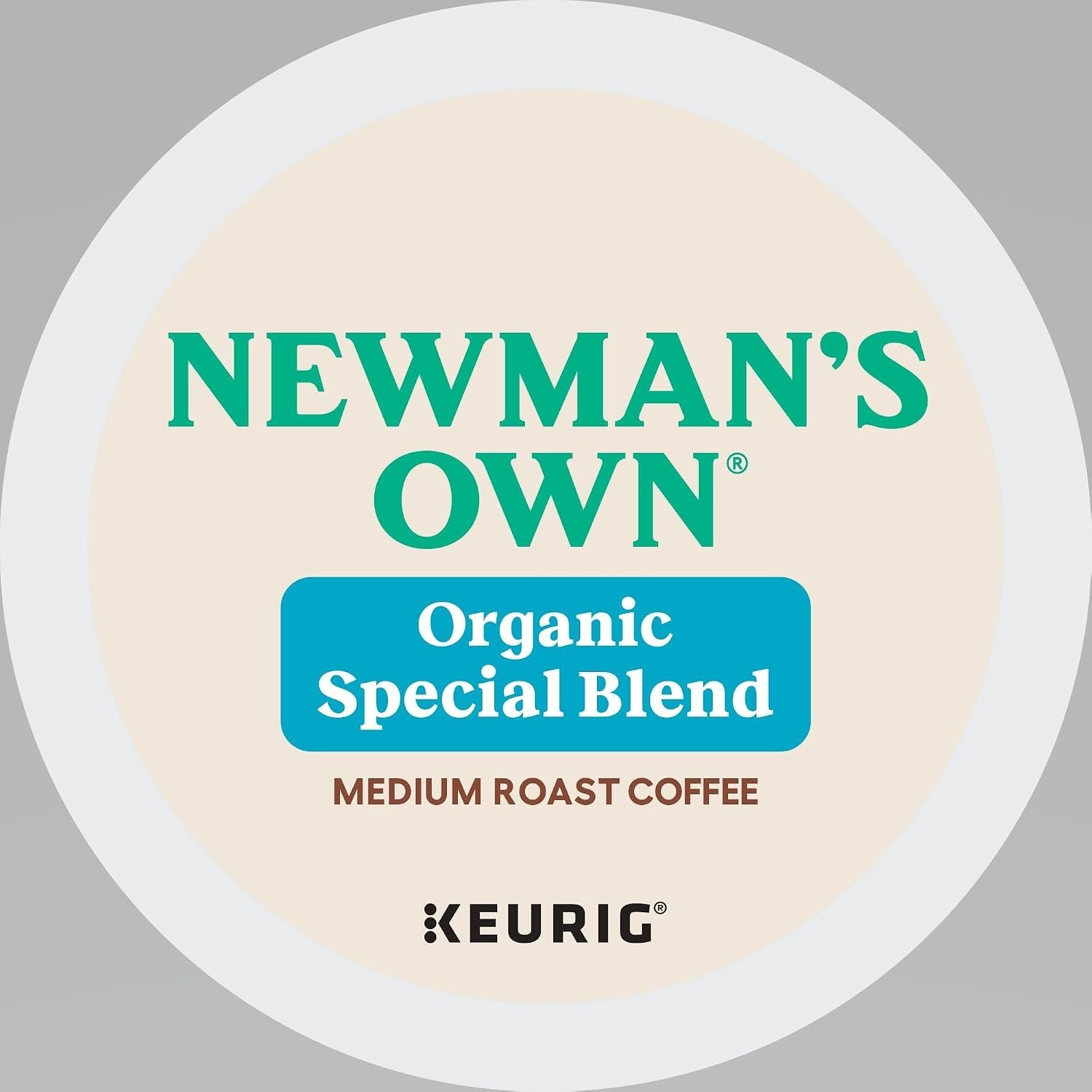 Newman’s Own Organics Special Blend Keurig Single-Serve K-Cup Pods, Medium Roast