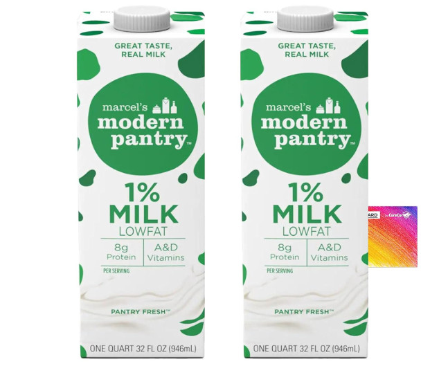 Shelf-Stable Milk Bundle – Includes Two Pack of Marcel’s Modern Pantry Shelf-Sta