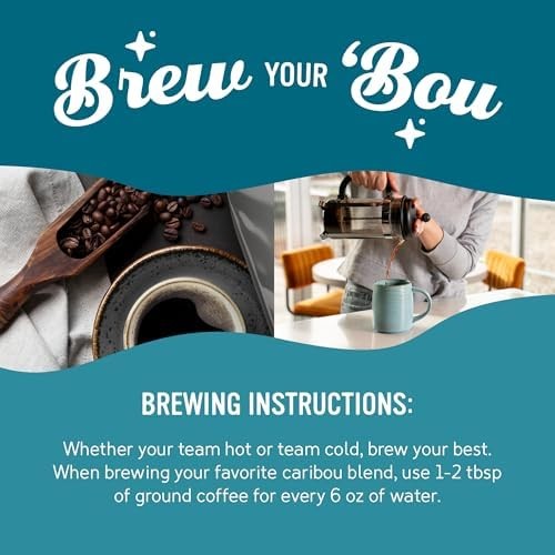 Caribou Coffee, Medium Roast Ground Coffee – Assorted Flavor Names , Sizes
