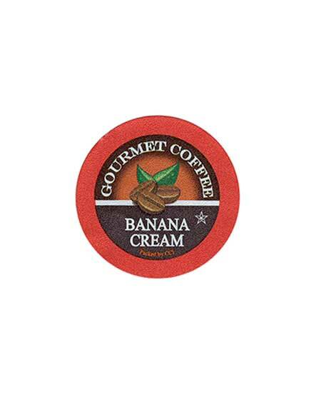 Banana Cream Flavored Coffee, Single Serve Cups for Keurig Machines 20 ct