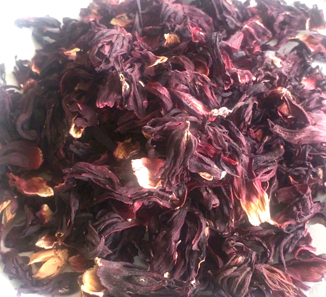 Premium Real Dried Cut Hibiscus Flowers Tea, from Niger Tea 4 Oz to 1 Lb