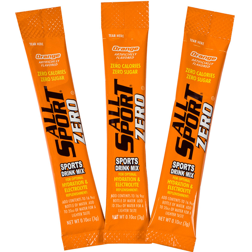 All Sport Powder Hydration Sticks, Zero Calorie Sports Drink, Variety 500/Case