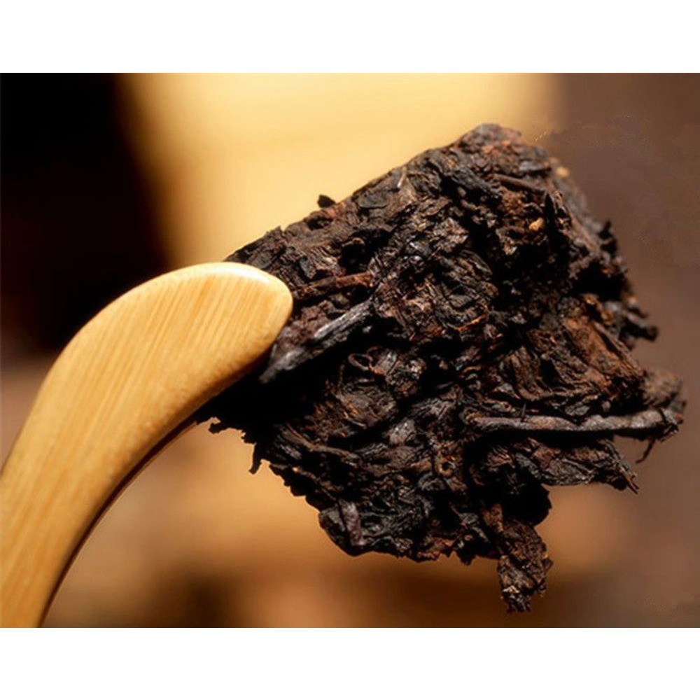 Natural Herbal Ripe Pu-erh Tea Brick 100g Energy Support for Men Women