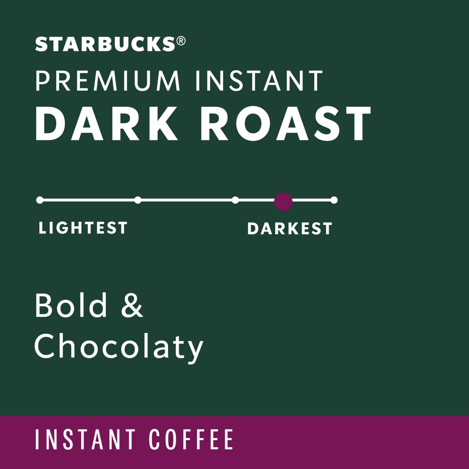 Starbucks Premium Dark Roast Instant Coffee 3.17 oz – Usually Delivery 2–3 Days