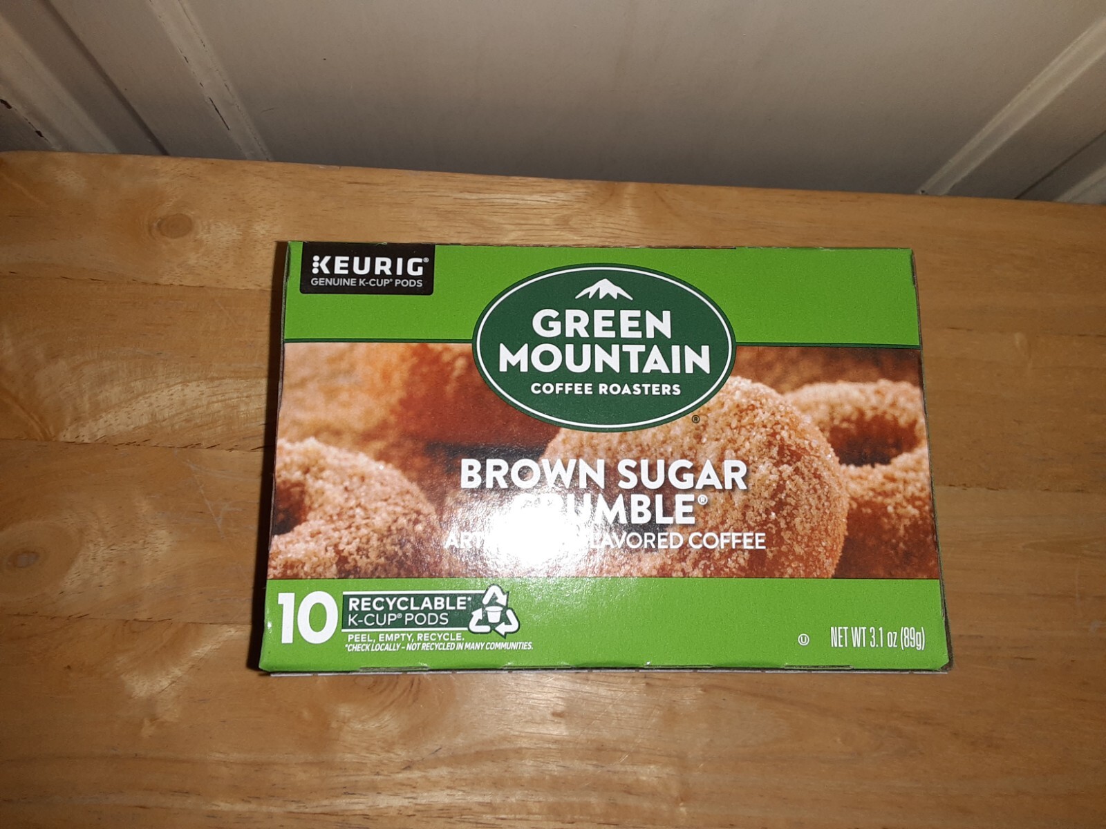 Brown Sugar Crumble 10 K-Cups by Green Mountain Exp. 10-10-26