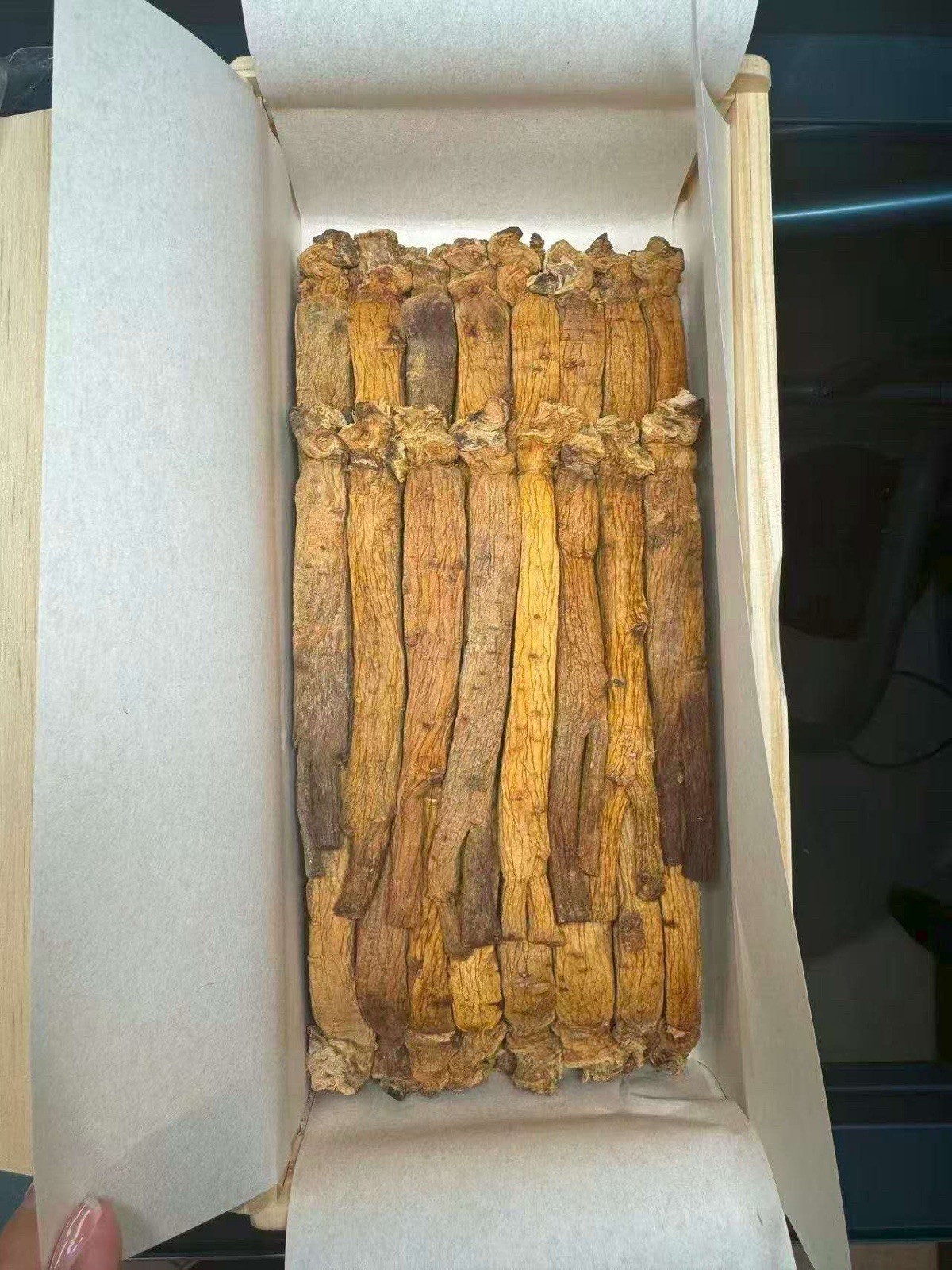 Korean 6 Year Red Ginseng Root Good Grade 40 Ji 300g ( 24Root ) 10% Top Grade