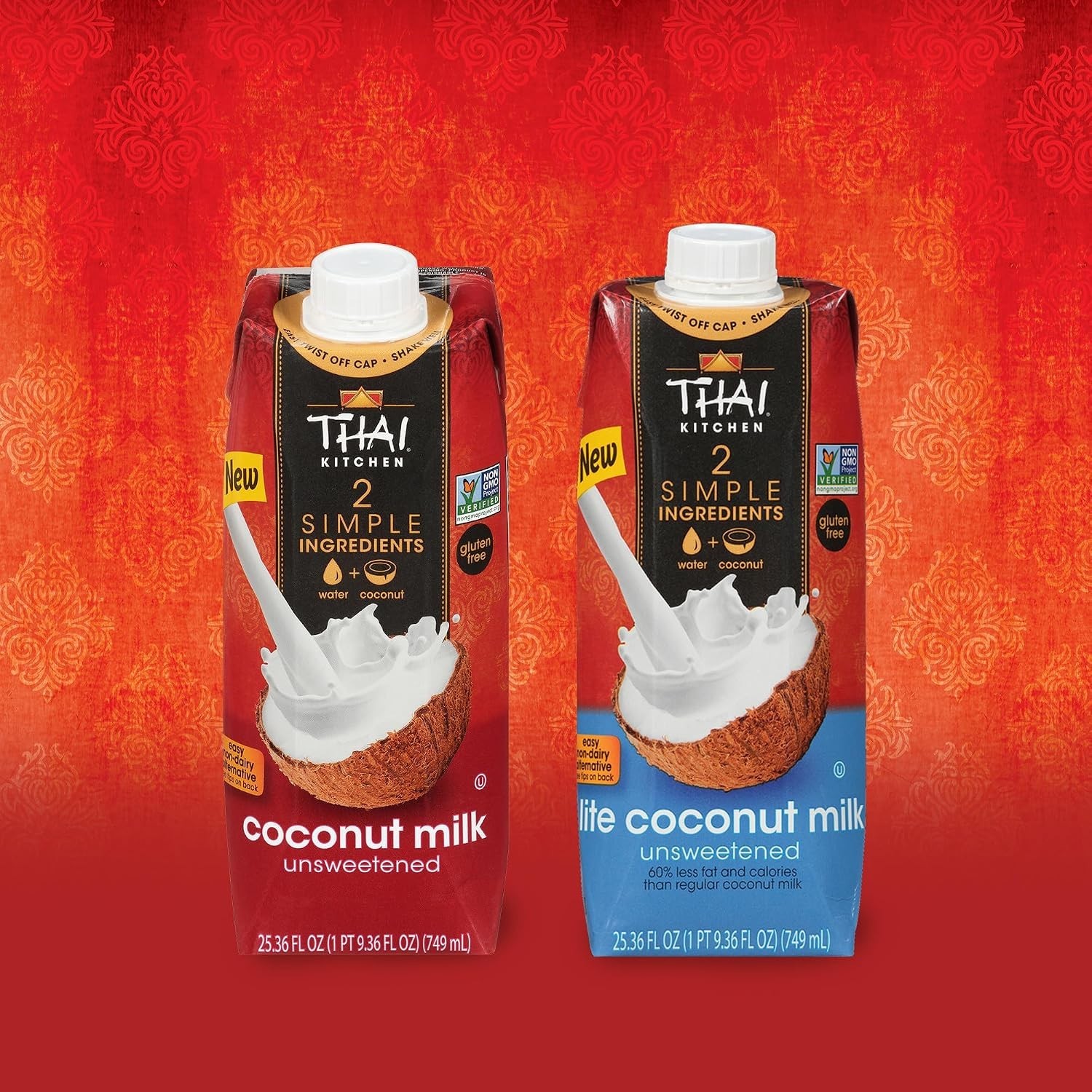 Gluten Free Coconut Milk, , Non GMO, 25.36 fl oz x 6