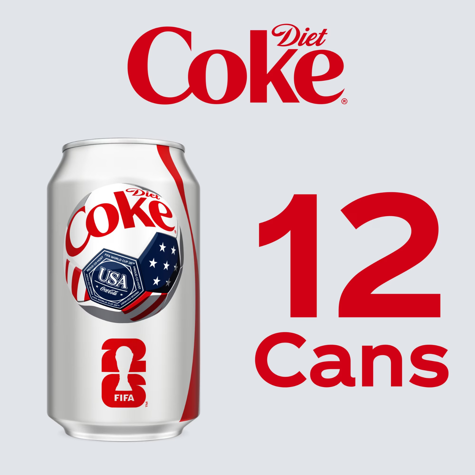 Diet Coke Soda Soft Drinks, 12 fl oz Fridge Pack Cans, 12 Pack @