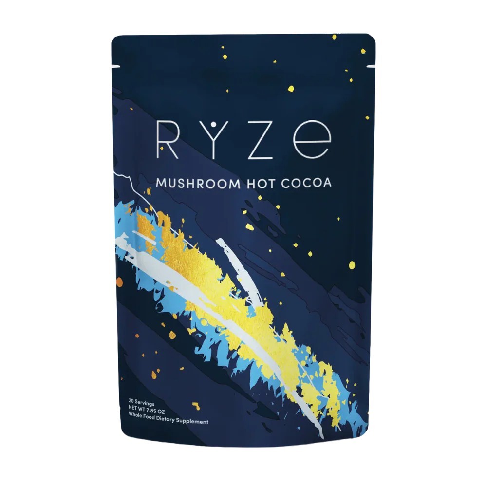 Organic Ryze Mushroom Hot Cocoa 20 Servings Sleep Supplement + NO IMPORT FEES