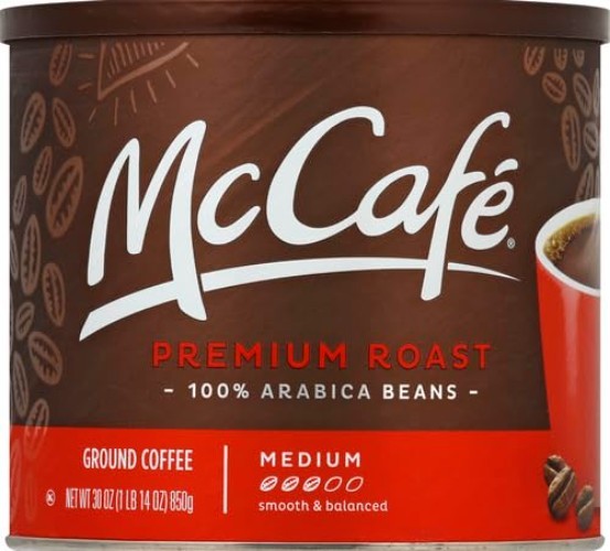 Delightful McCafé Medium Roast Ground Coffee – 30 oz Canister for Anytime Taste