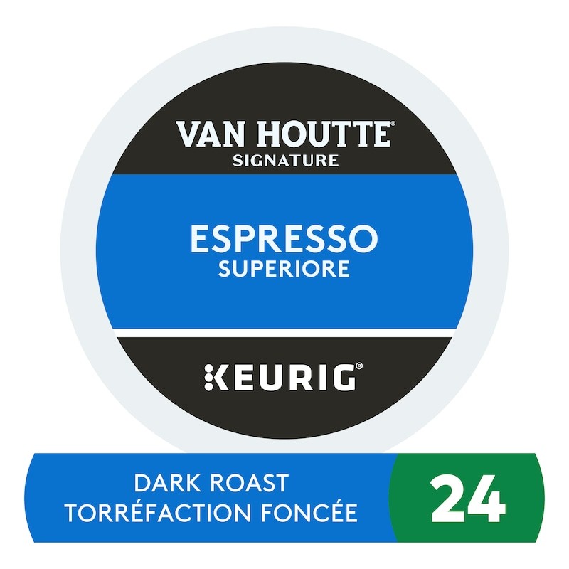 Van Houtte Espresso Superiore, Dark Roast, K-Cup Coffee Pods
