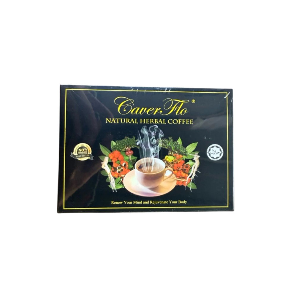 4 Boxes (40x25g) Natural Herbal Instant Coffee Beverage For Healthy Men Caverflo