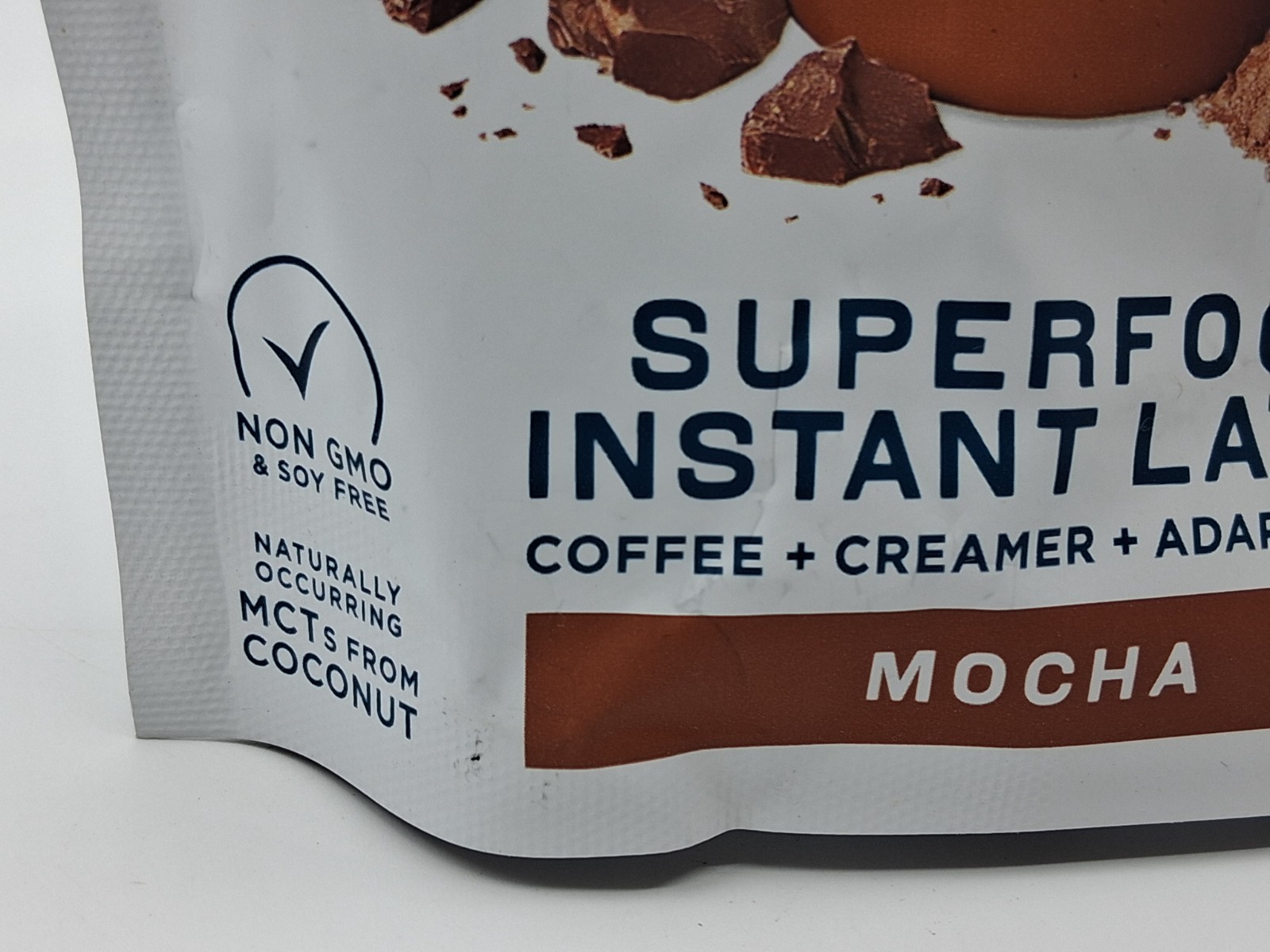 Laird Instant Latte Coffee+Creamer+Mushrooms – Mocha – 8 oz BB 3/2027
