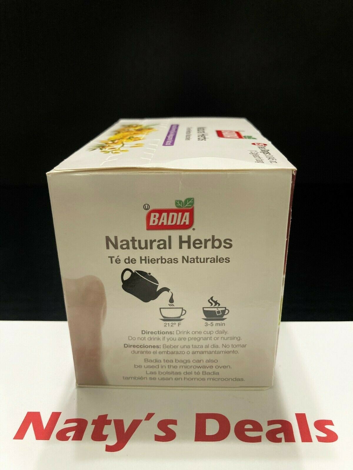 Badia-Natural Herbs Slimming & Slim Tea Lose Weight Detox 4 items 100 tea bags