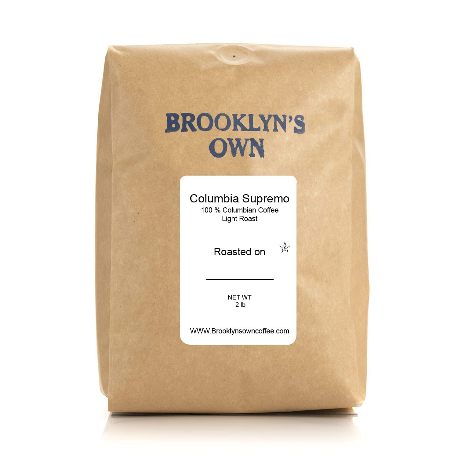 Brooklyn’s Own Light Roast Colombia Supremo Ground Coffee – 100% Columbian Gr…