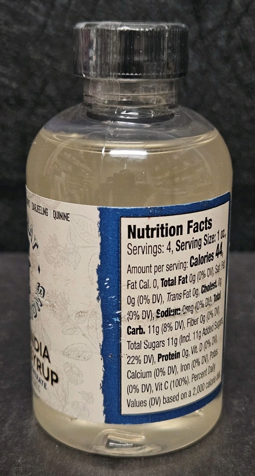 Top Hat Provisions East India Tonic Syrup 4 Fl. Oz.