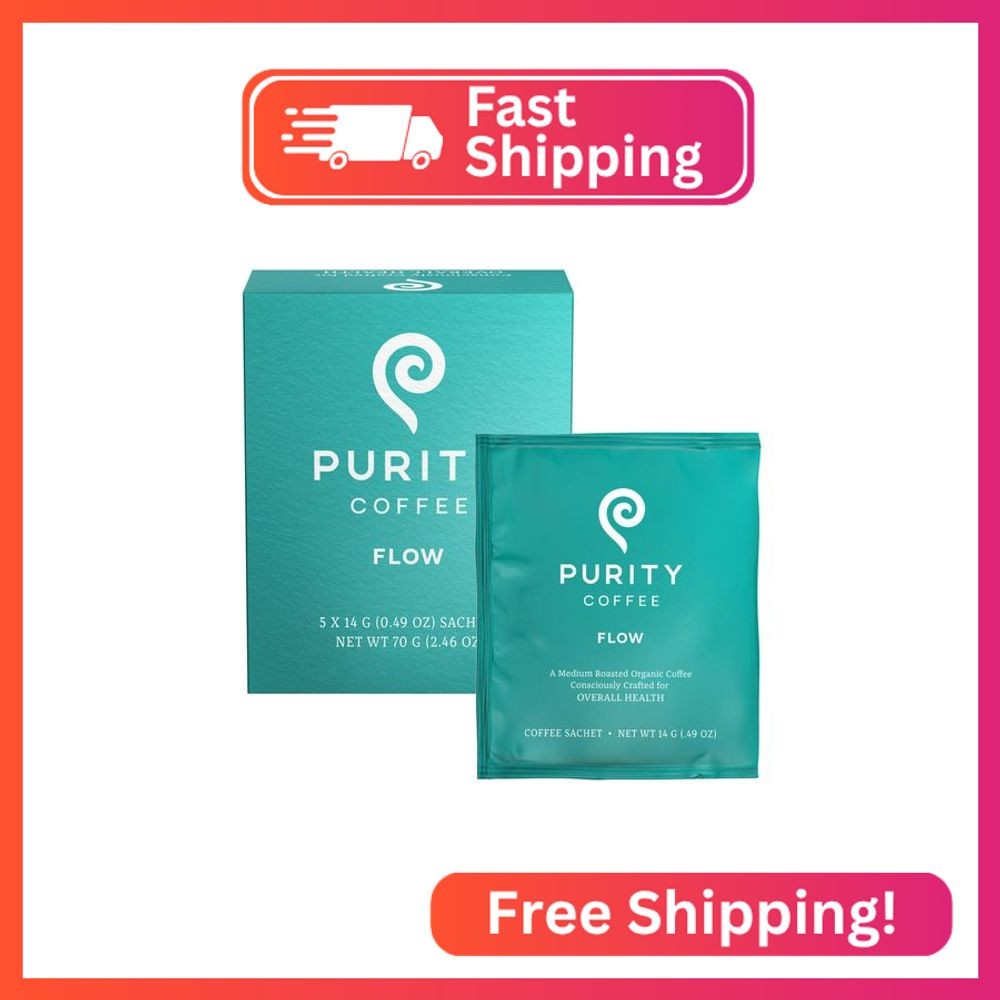 Purity Coffee FLOW Medium Roast Organic Coffee – USDA Certified Organic Specialt