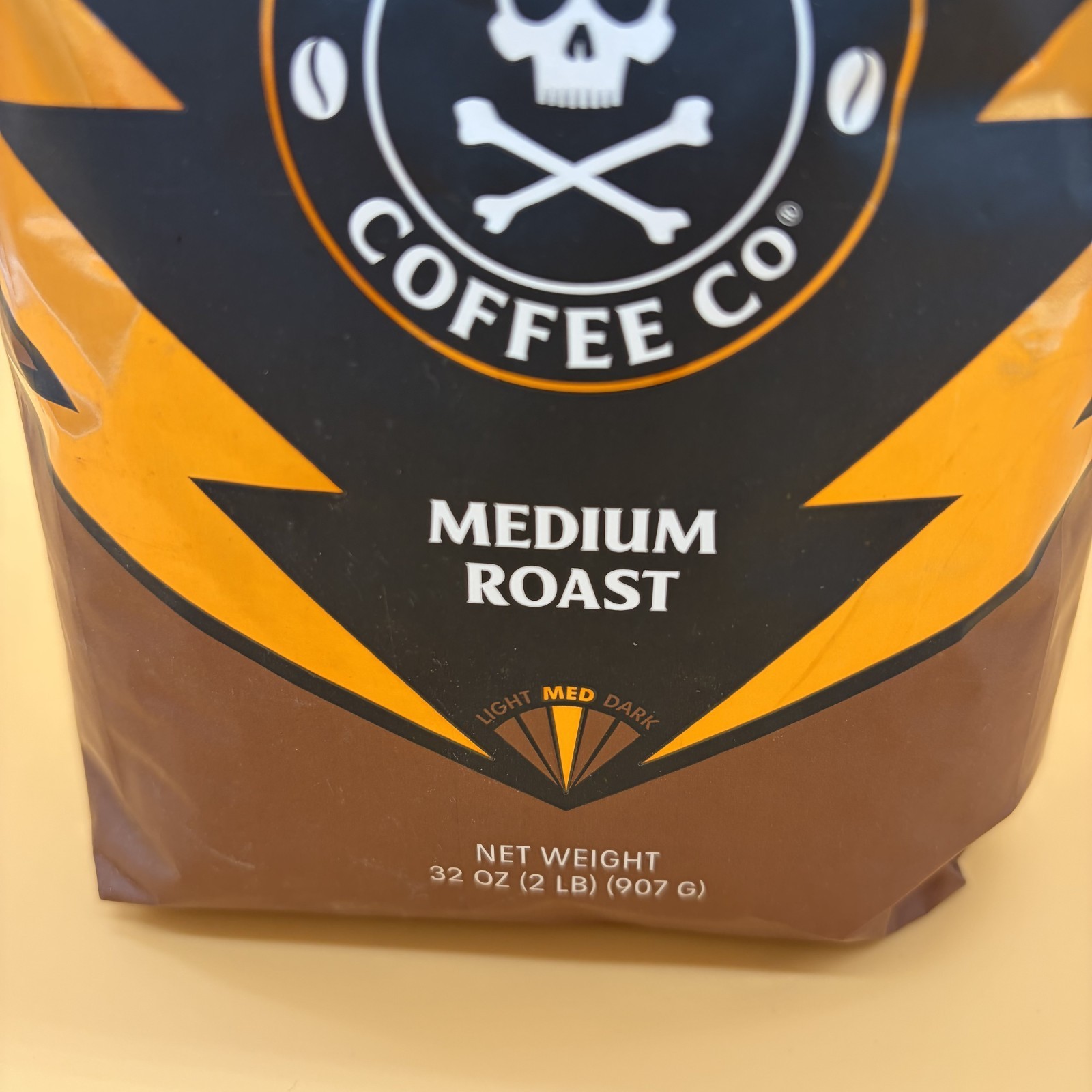 Death Wish Coffee 32 Ounce LARGE SIZE Medium Roast – BUY 1 OR 2 PACK