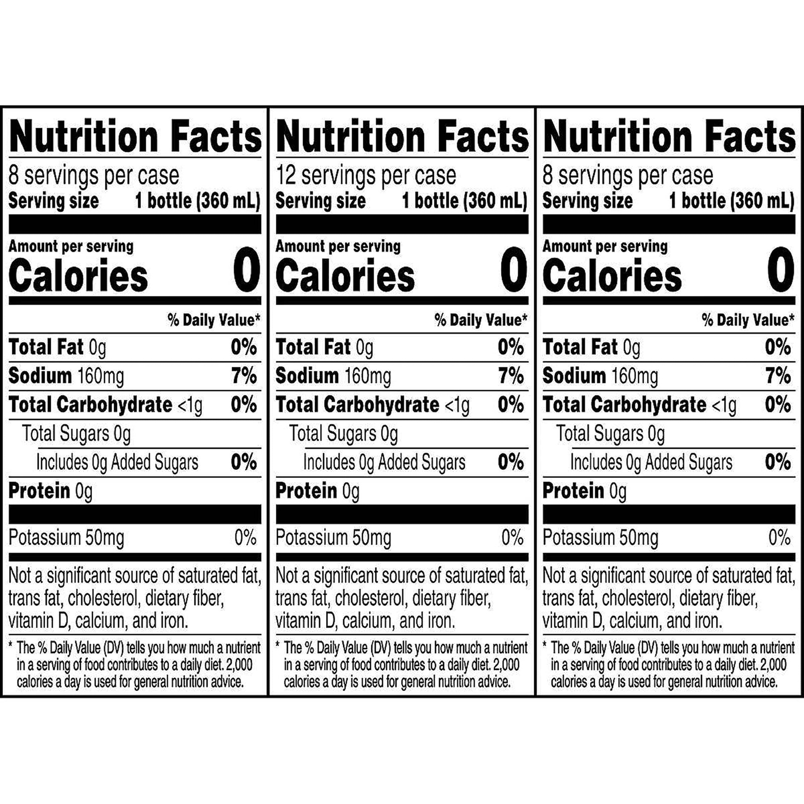 Gatorade Zero Sugar 12oz Three Flavor Variety Orange, Glacier Freeze and Grape