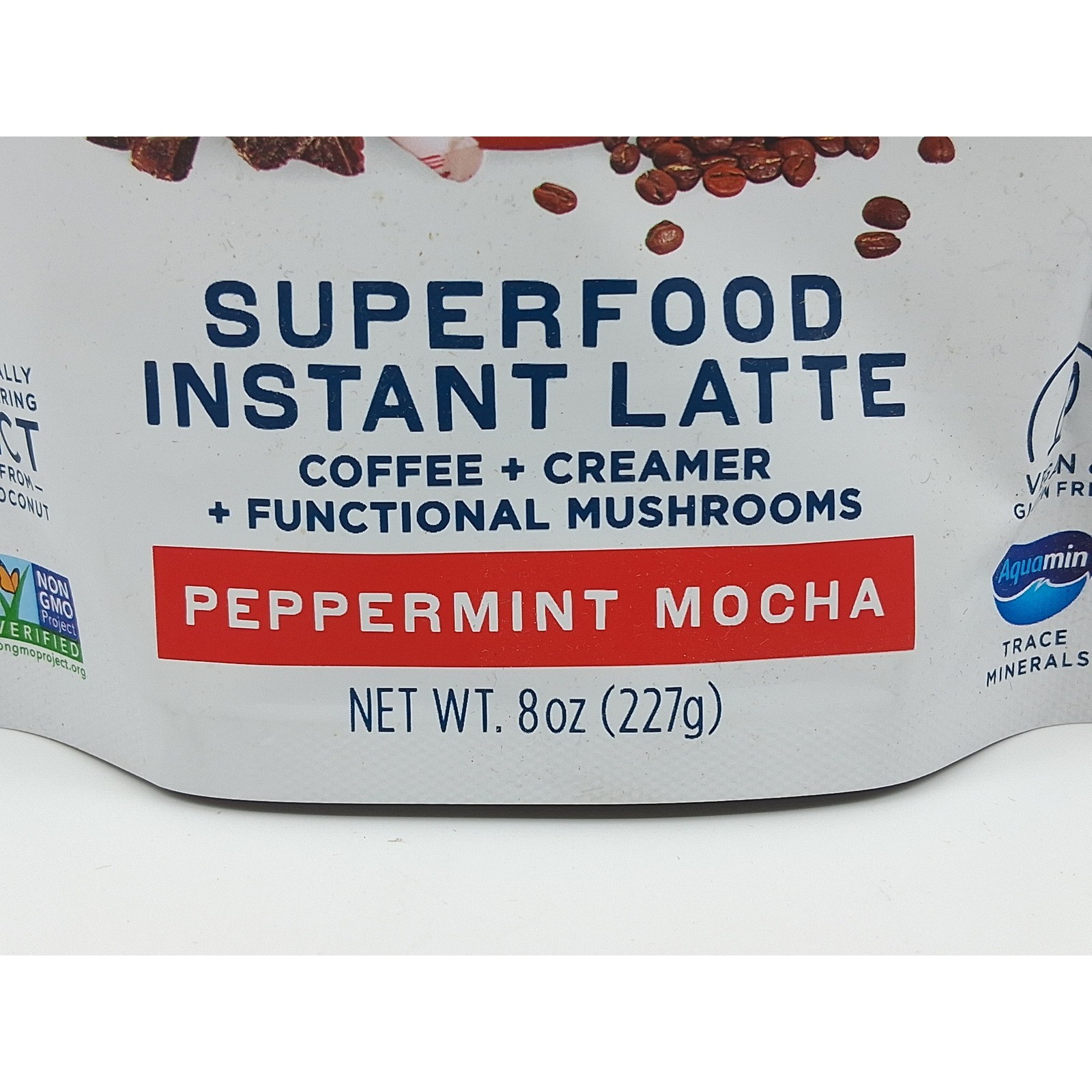 Laird Superfood Instant Latte – Peppermint Mocha – 8 oz / 227 g BB: 1/2027