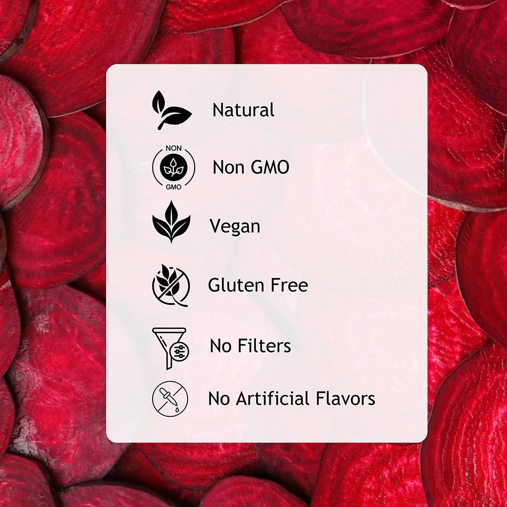 Beetroot Powder 227g | Premium Beet Root Powder 8 Ounces, | 100% Pure Raw Red…