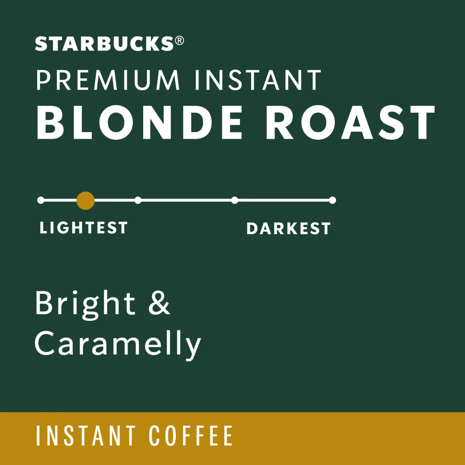 Starbucks Blonde Roast, Premium Instant Coffee, 100% Arabica 3 Tins 3 Pack
