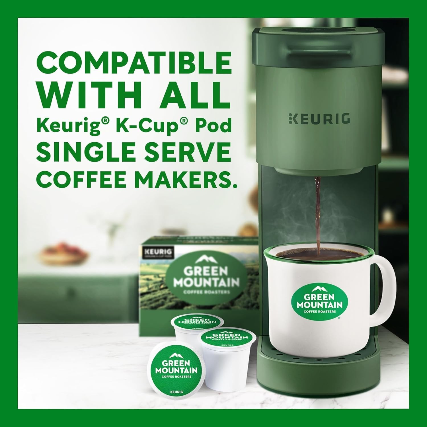 Green Mountain Coffee Colombia Select, Keurig K-Cup Pod, Medium Roast, 96 Count