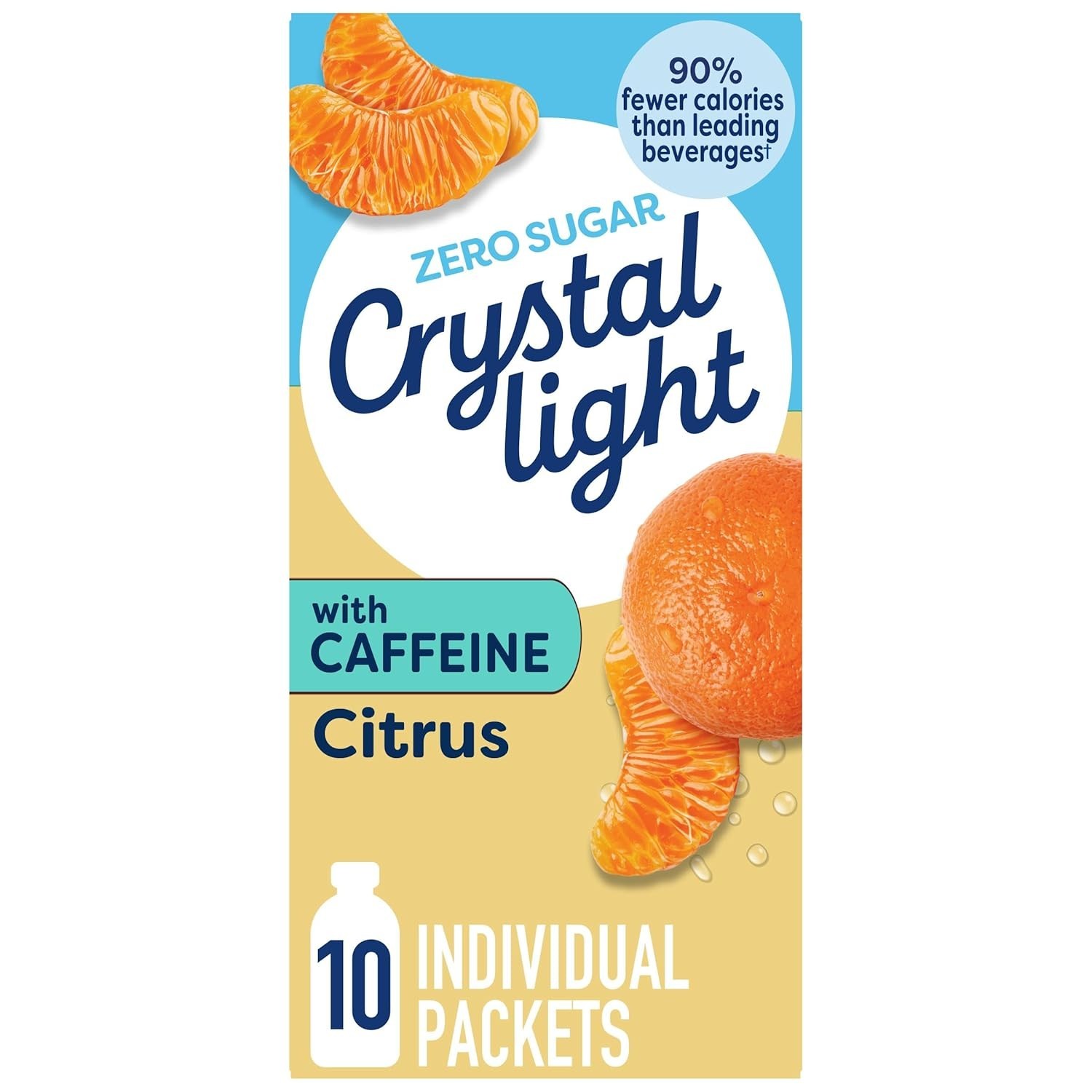 Refreshing Citrus Sugar-Free Drink Mix – 10 Single Serve Powder Packets