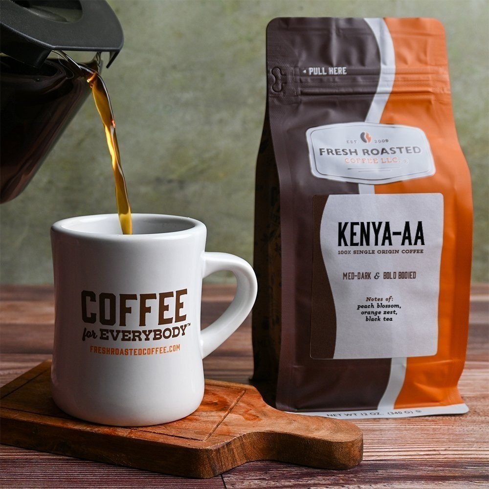 Kenya AA | Medium-Dark Roast Single Origin | Fresh Roasted Coffee