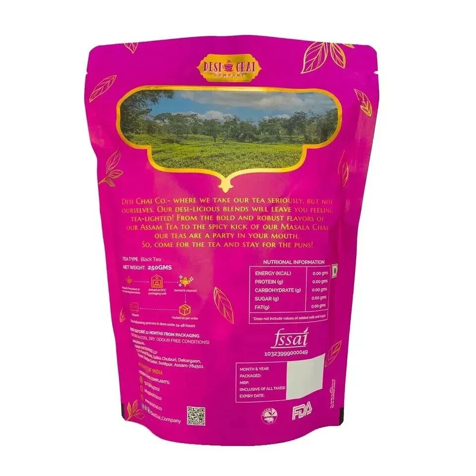 Desi Chai Company Strong Classic Chai Assam Black Tea 250gm