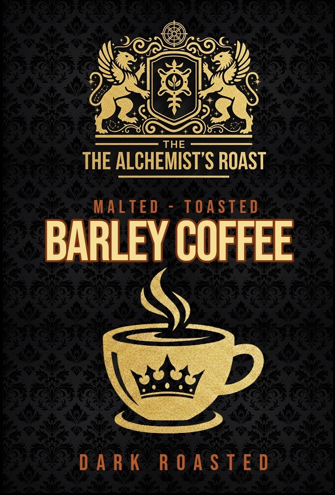 Organic Malted Barley Coffee | Alchemist’s Brew | Caffeine Free Dark Roast USA
