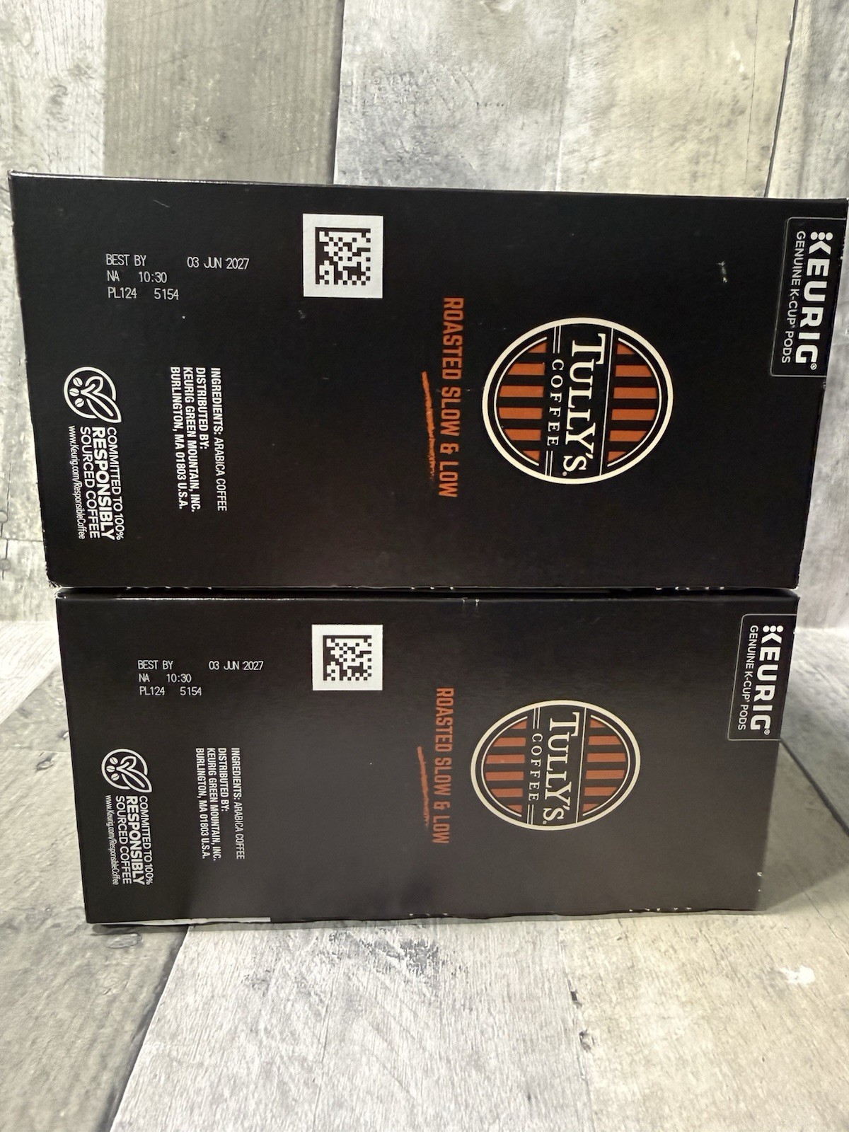 Tully’s Breakfast Blend Coffee 24 Keurig K Cups 2 BOXES free Shipping