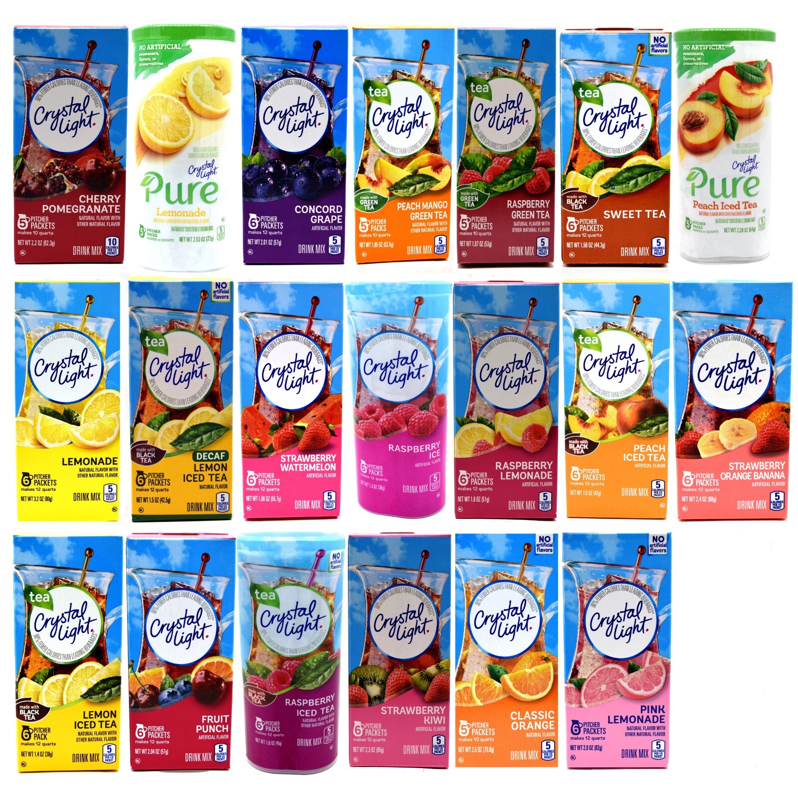 Crystal Light Drink Mix 10-Quart 12-Quart Canister or Box Buy More Save UpTo 20%