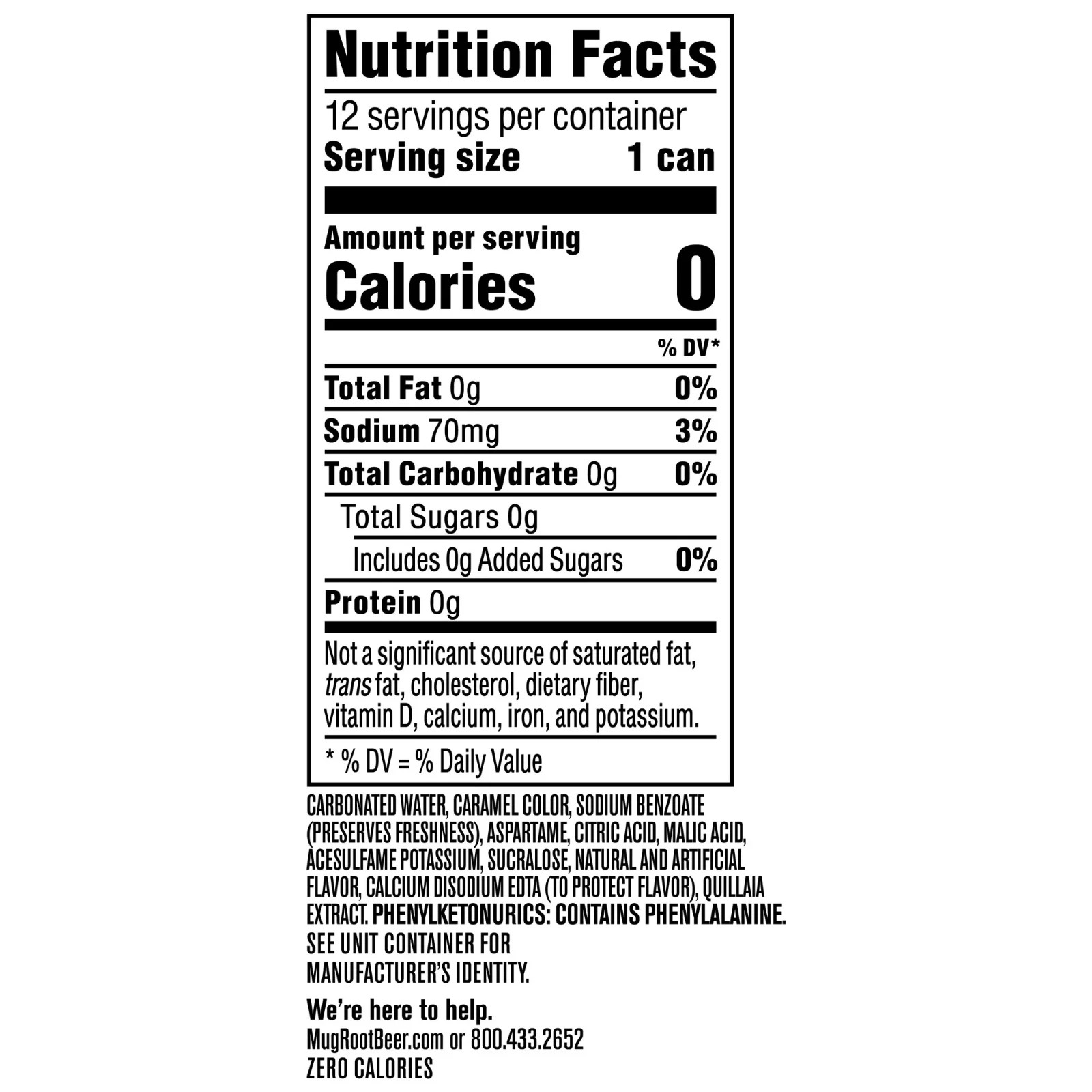Diet Mug Diet Root Beer, 12 Fl Oz, 12 Count FREE SHIPPING!!!!